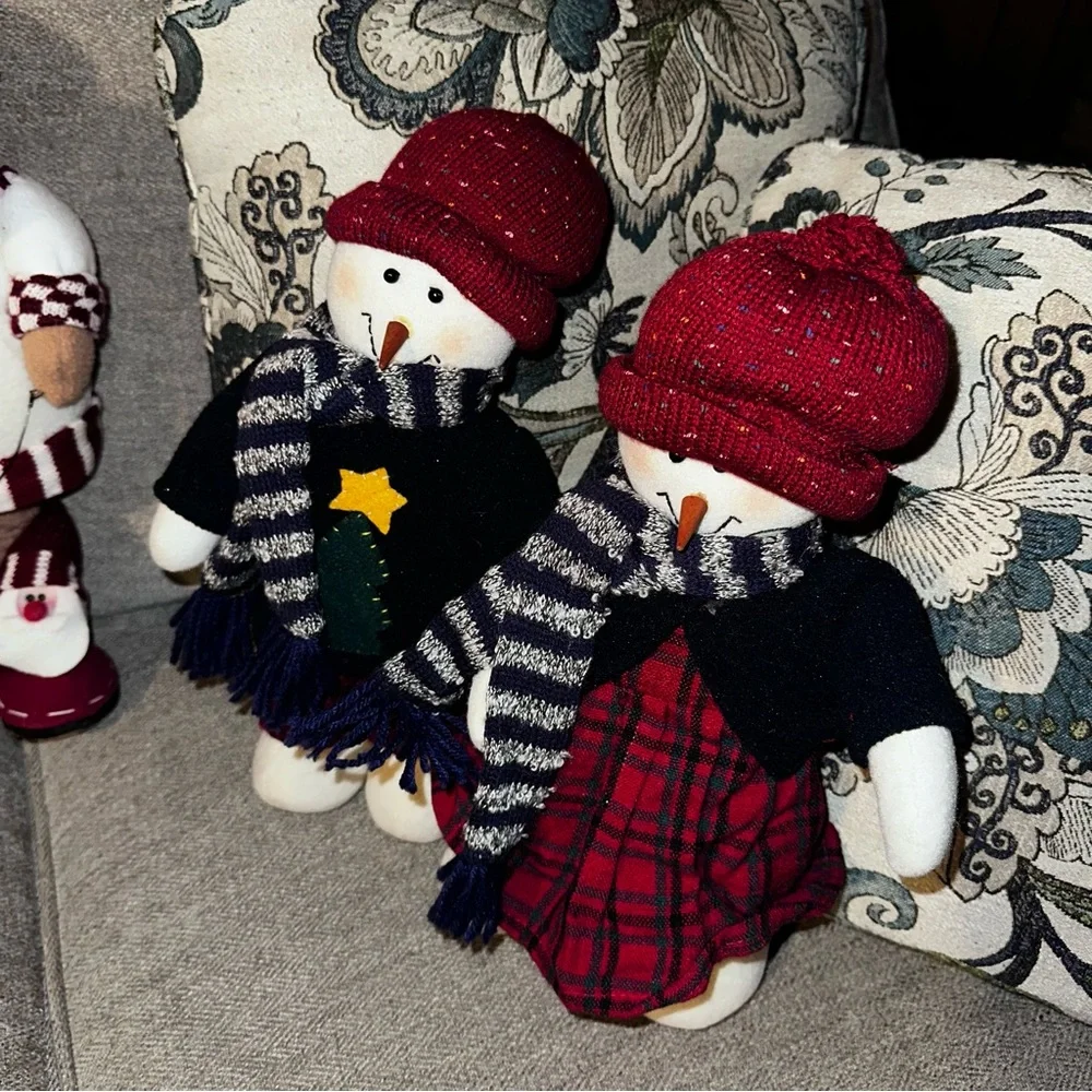 Christmas Decorations 5 included. Santa , Reindeer & Snowman’s